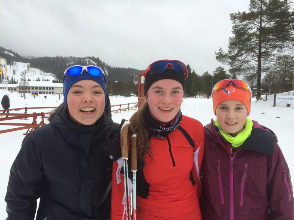 Gulljenter fra Larvik Ski